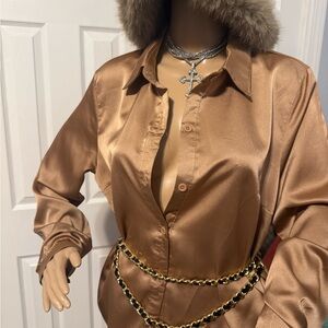 Elegant Satin Blouse